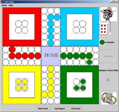 Example Ludo Board Game