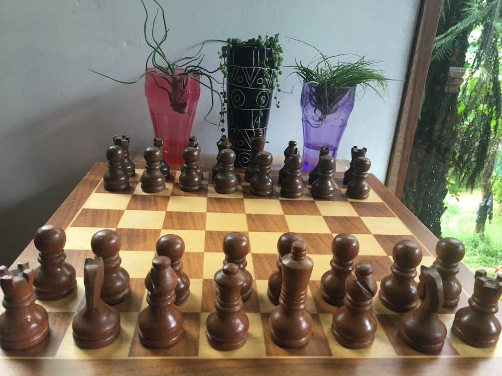 Figure 1. Self-made Chess Set. 